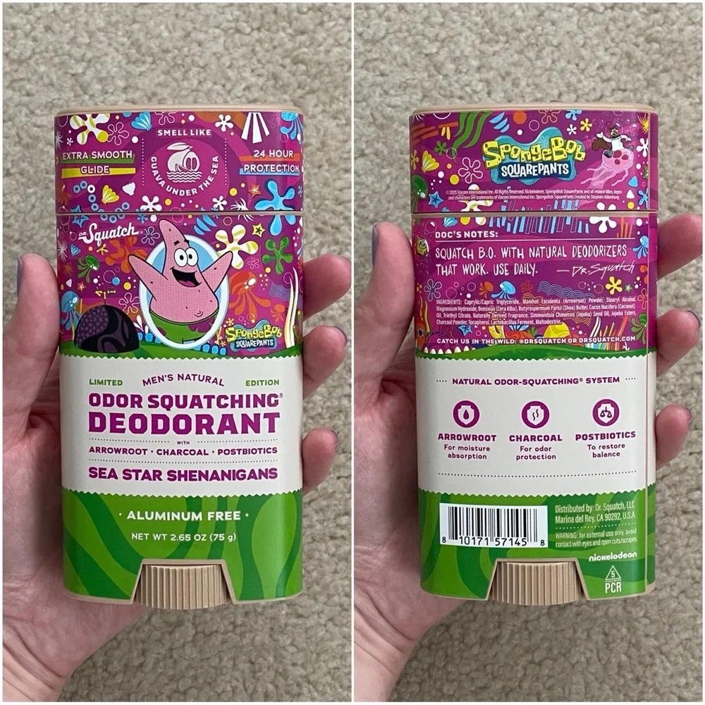 Dr. Squatch Nautical Nonsense, Sea Star Shenanigans Bricc Soap + Deodorant Set